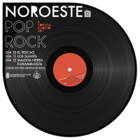 Cartel para el NOROESTE POP ROCK (A CORUÑA)